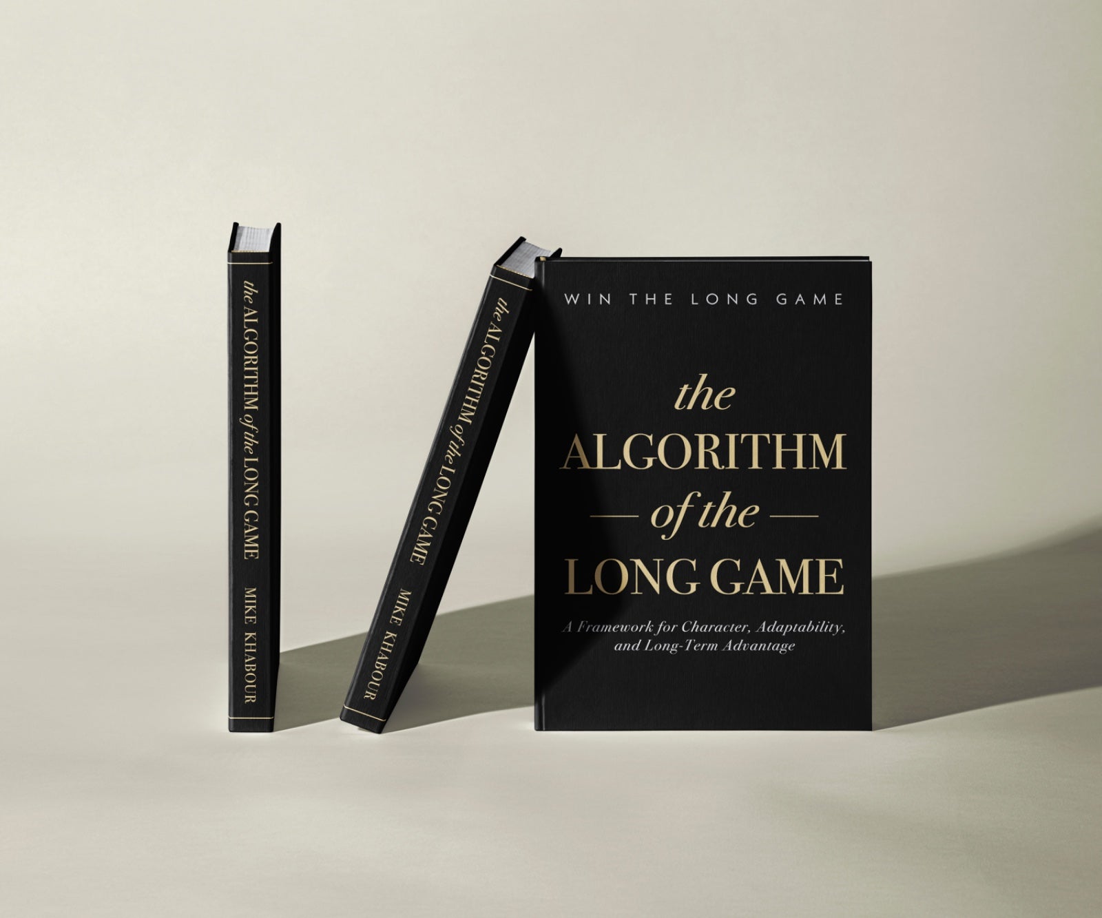 The Algorithm of the Long Game book composition