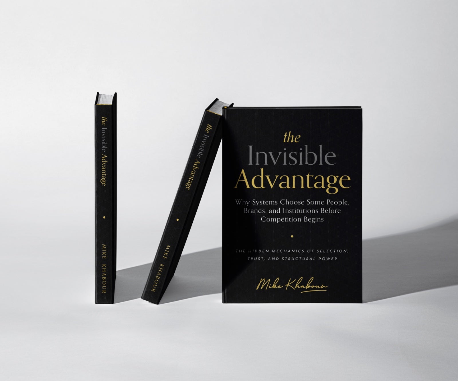 The Invisible Advantage book composition