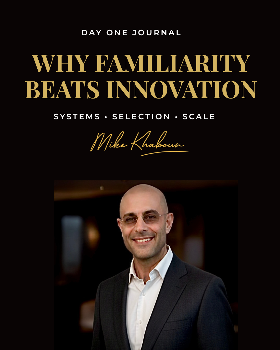 Why Familiarity Beats Innovation